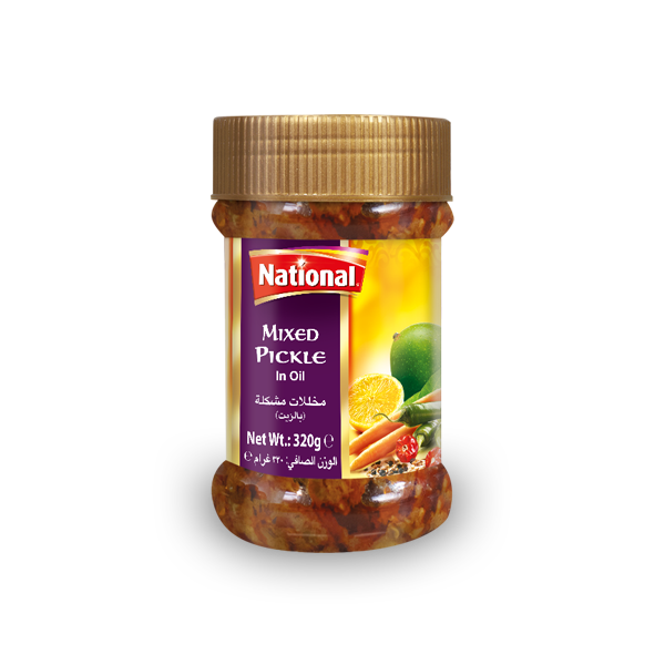 National Mixed Pickle - 320g (12pcs)